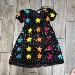 Lola +the Boys sequin star dress.